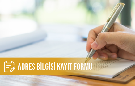 koru belediyesi adres bilgisi kayıt formu